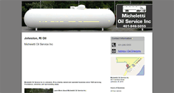 Desktop Screenshot of michelettioil.com